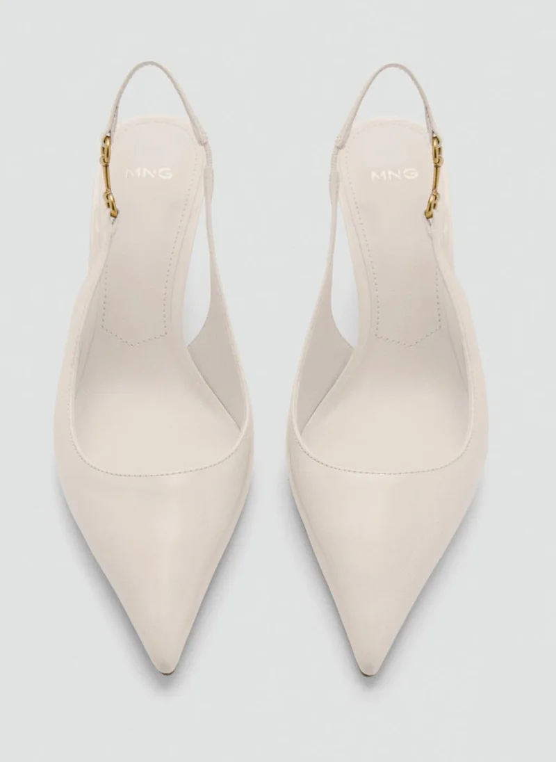 MANGO Heeled Shoes With Link Detail