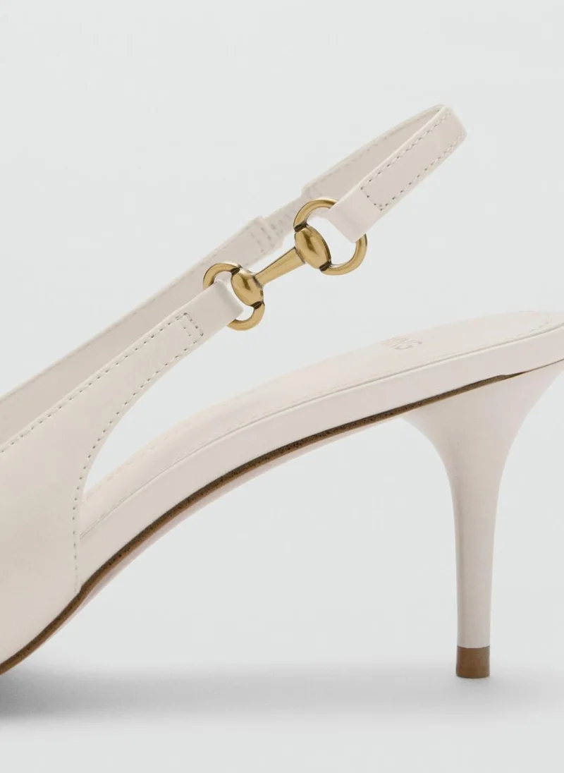 MANGO Heeled Shoes With Link Detail