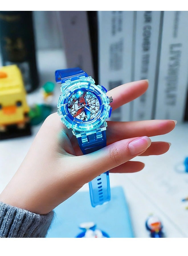 MARVEL Kids Colorful Luminous Cartoon Watch - Superhero Analog Watch for Boys & Girls, Adjustable Strap Learning Time Wrist Watch - Image 4