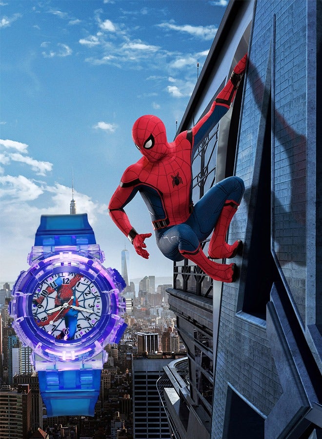 MARVEL Kids Colorful Luminous Cartoon Watch - Superhero Analog Watch for Boys & Girls, Adjustable Strap Learning Time Wrist Watch - Image 5