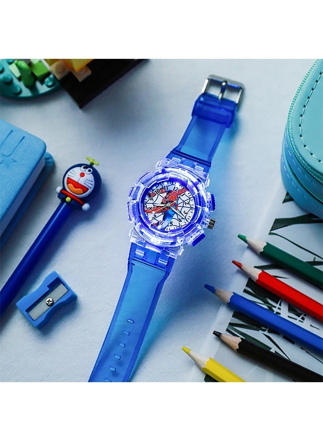 MARVEL Kids Colorful Luminous Cartoon Watch - Superhero Analog Watch for Boys & Girls, Adjustable Strap Learning Time Wrist Watch - Image 2