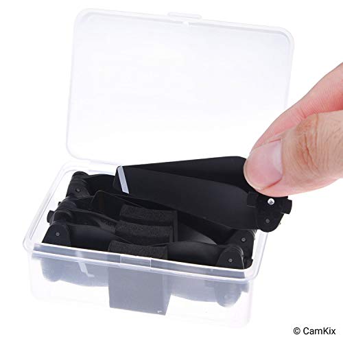 CamKix Propellers Replacement for DJI Spark - 2 Sets (8 Blades) - With Convenient Storage Box - Quick Release Foldable Wings - Flight Tested Design - Essential Accessory For Your DJI Spark Drone - Image 3