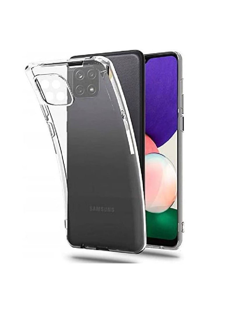 فيسوس Samsung Galaxy A22 5G شفاف شفاف واضحة الصدمات TPU غلاف علبة الهاتف الخلوي - Image 1
