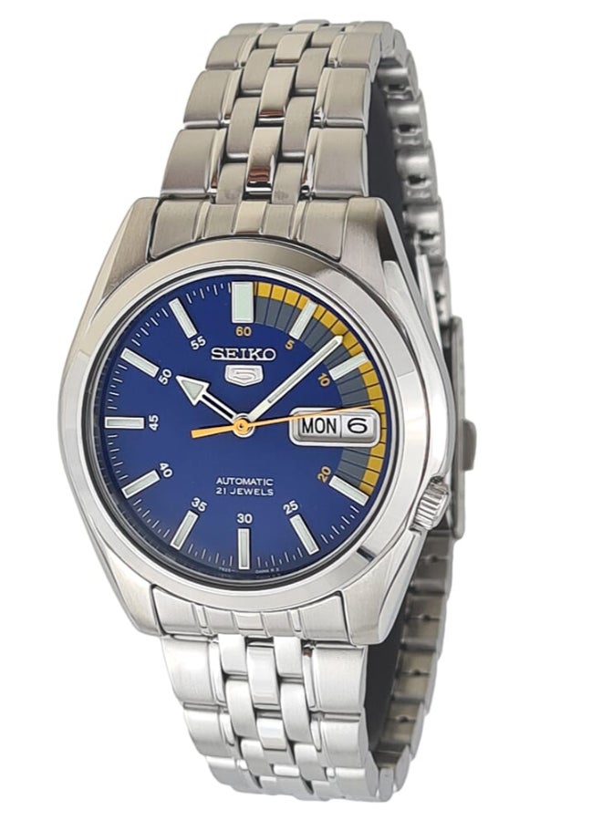 Seiko Classic 21 Jewels 37 mm Stainless Steel Watch for Men SNK371K1 - Image 1