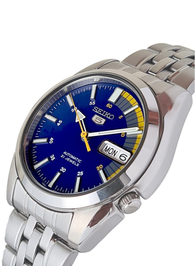 Seiko Classic 21 Jewels 37 mm Stainless Steel Watch for Men SNK371K1 - Image 2