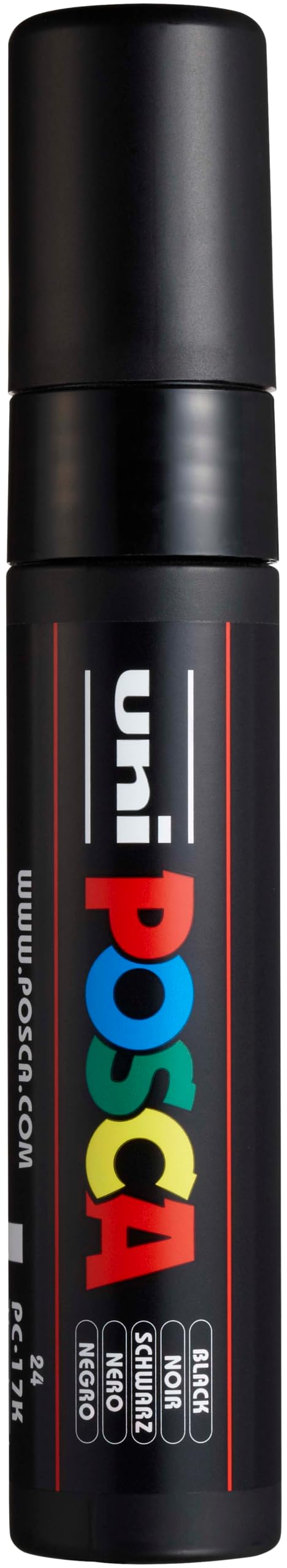 Posca P17k Water Based Chisel Tip marker Black