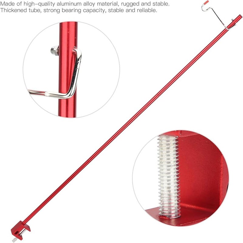 Portable Aluminum Alloy Lantern Stand Adjustable Light Pole For Camping Hiking Fishing - Image 3