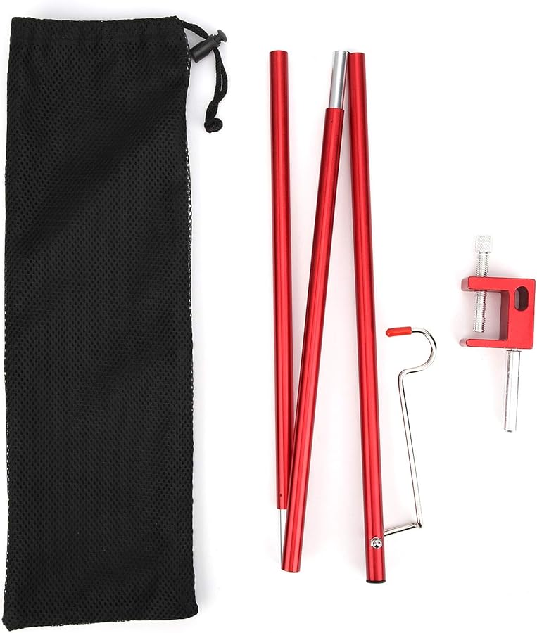 Portable Aluminum Alloy Lantern Stand Adjustable Light Pole For Camping Hiking Fishing - Image 1