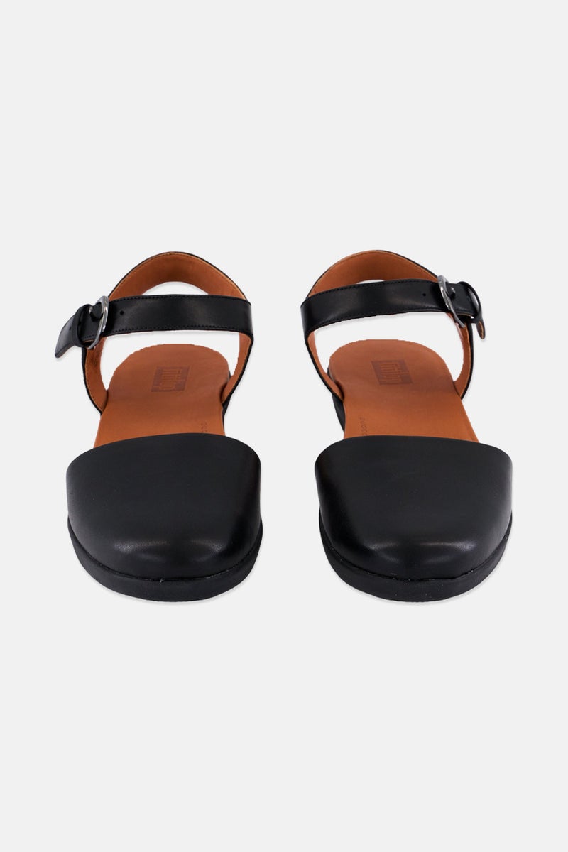 FitFlop Women Cova 2 Adjustable Closure Sandals, Black  - Image 2