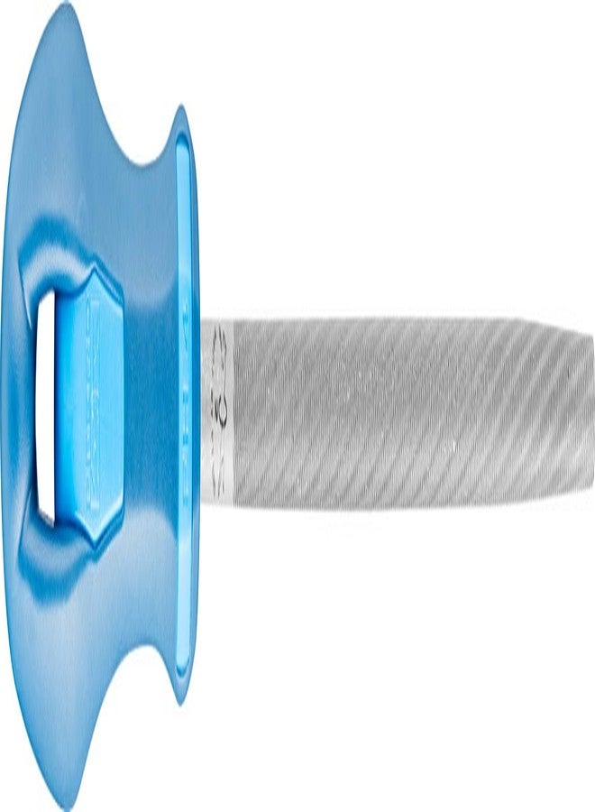 PFERD 8" Round File - DIY Packaged Second Cut, with Handle - Image 1