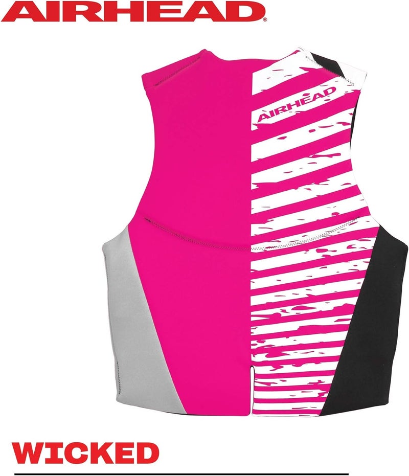 Airhead Wicked Kwik-Dry NeoLite Flex Lift Jacket | US Coast Guard Approved, Designed for Water Sports, Multiple Sizes - Image 3