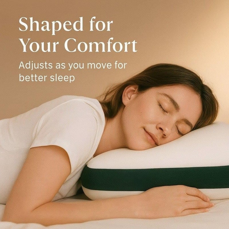 Nestro Premium Set of 2 Gusset Pillow for Sleeping, Soft and Luxury Queen Size Bed White Microfiber Pillows |Neck Support, Machine Washable - Image 3