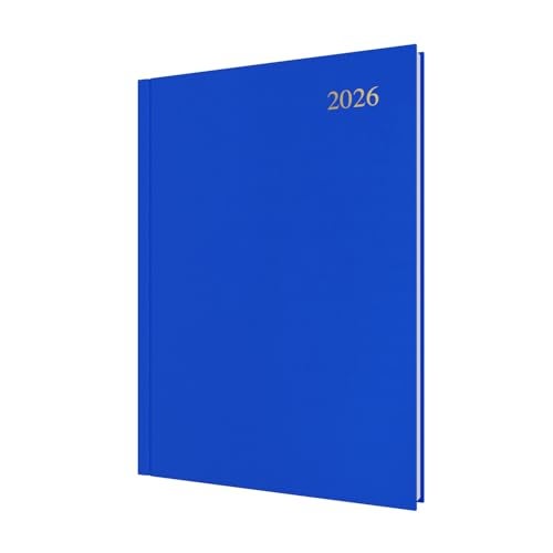Collins - Essential - 2026 12 Month Calendar Year Planner, Day-To-Page Diary, A4 Hard Cover - Blue (ESSA41.60-26) - Image 5