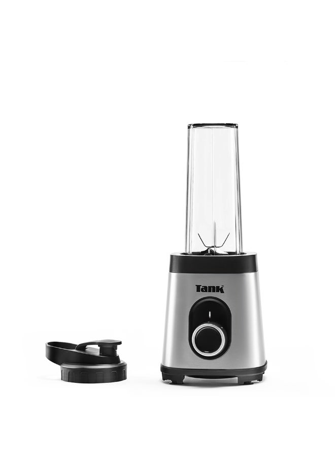TANK Tank Super Blender, 1.5L Glass Jug , with 500ml Stainless Steel Grinder and 900ml  BPA Free Plastic Bottle,  800 Watts, YB-S62k GR - Image 3