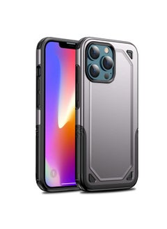 Generic Case Cover For iPhone 13 mini Shockproof Rugged Armor Protective Case  Silver 