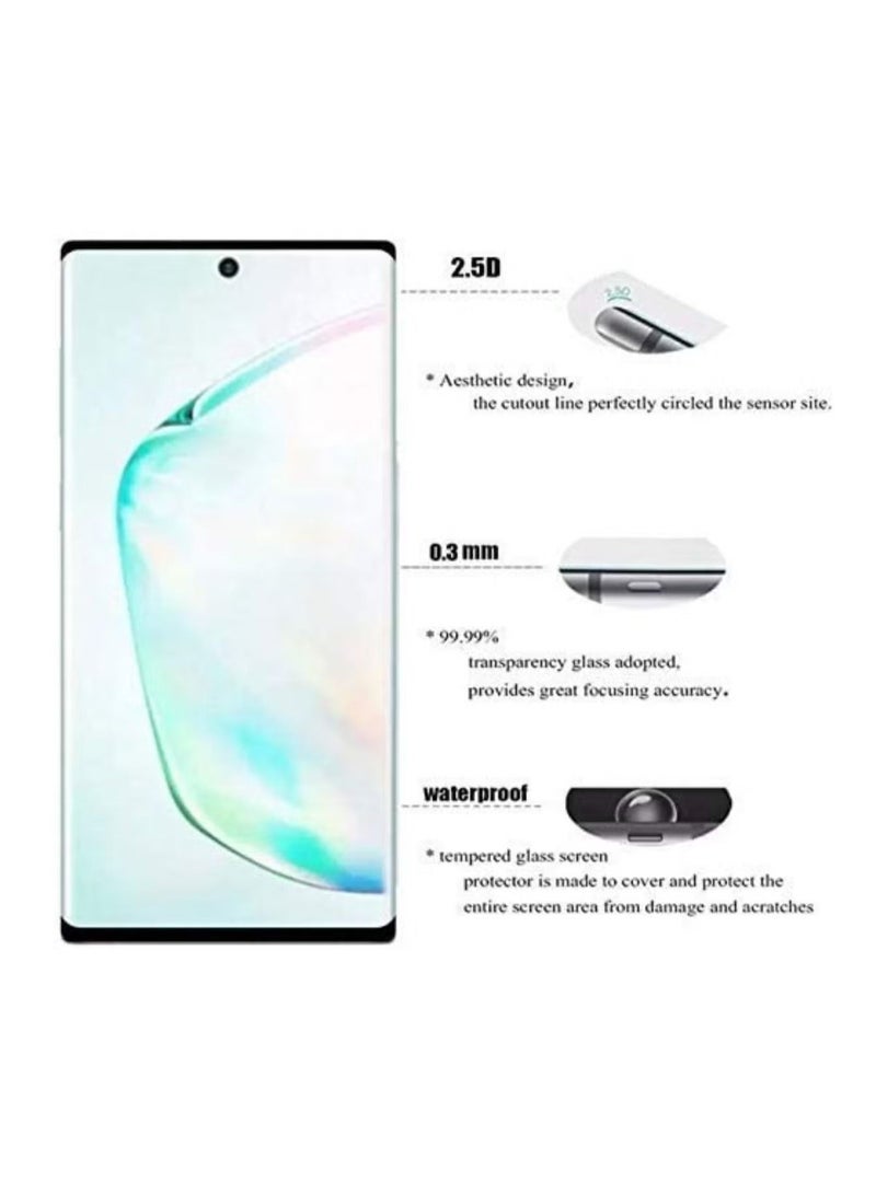 فيسوس واقي شاشة لهاتف سامسونج جالاكسي نوت 10 بلس من الزجاج المقوى - Image 2