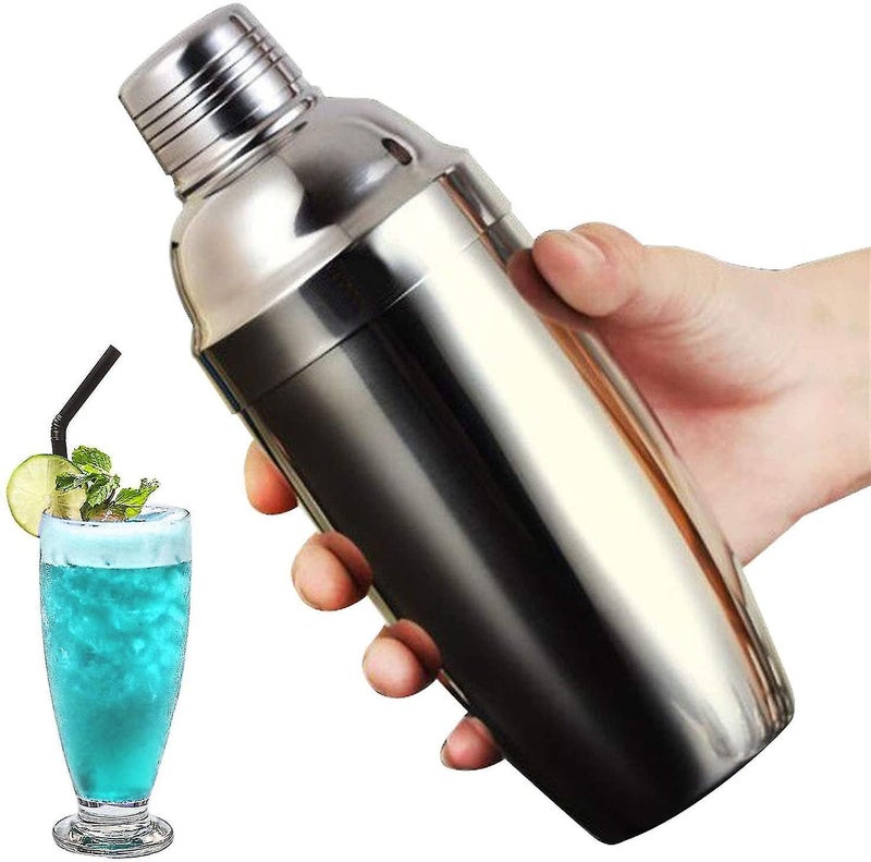 PAUL SONS Hospitality Cocktail Shaker, Bar Shaker with Built-in Strainer for Bartending Stainless Steel Shaker Margarita Mixer for Mixed Drinks (Pack of 1Pc) - Image 4