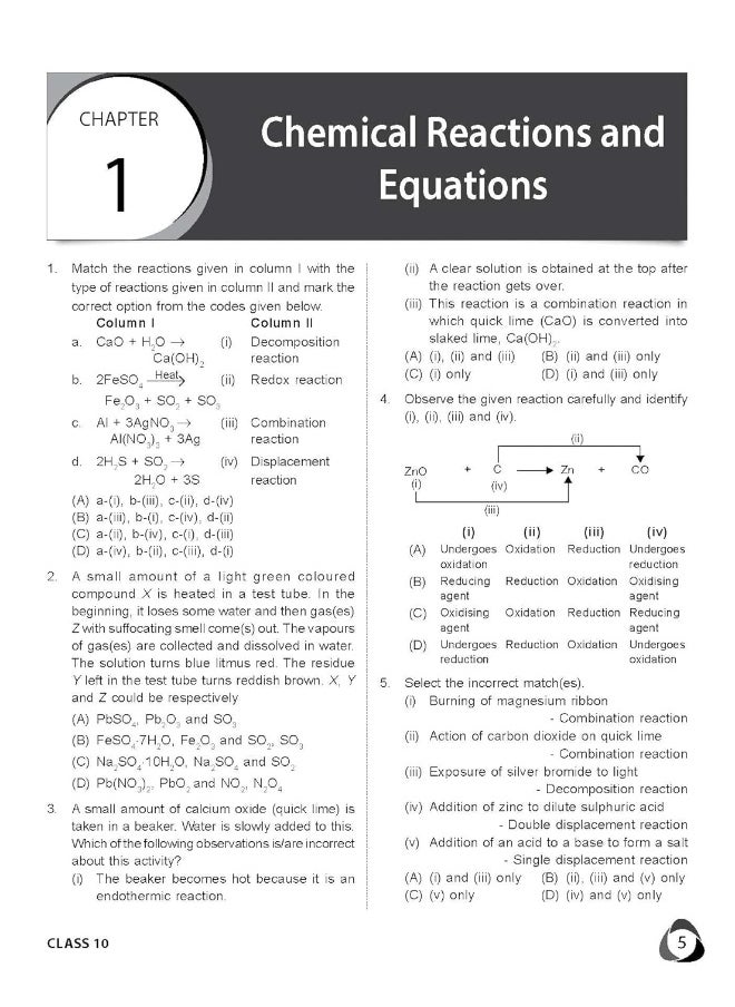 MTG National Science Olympiad (NSO) Workbook for Class 10 - Quick Recap, MCQs, Previous Years Solved Paper and Achievers Section - SOF Olympiad Preparation Books For 2023-2024 Exam ANIL AHLAWAT  - Image 3