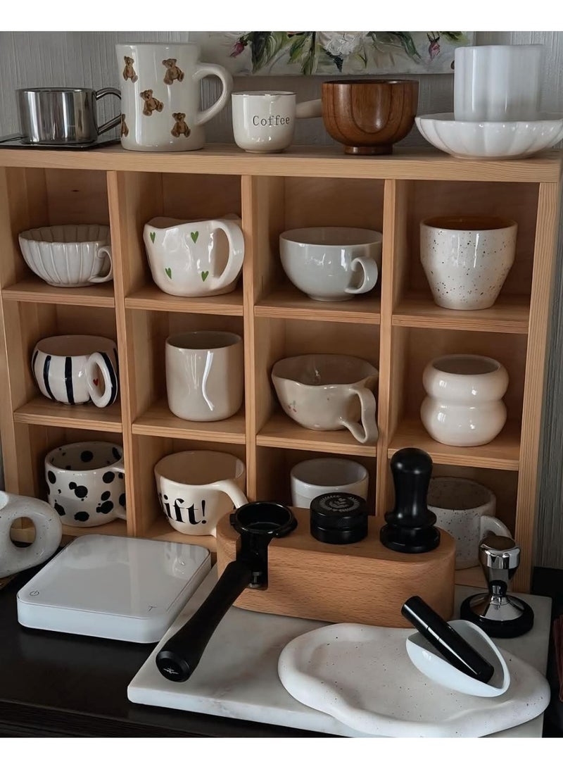 H&S Home Raw Wood Mug House 60*45*10