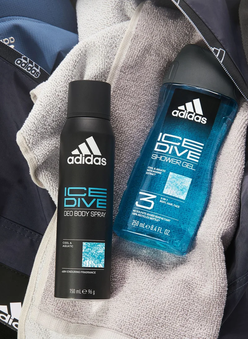 Adidas Ice Dive Body Spray 150ml Best Price KSA