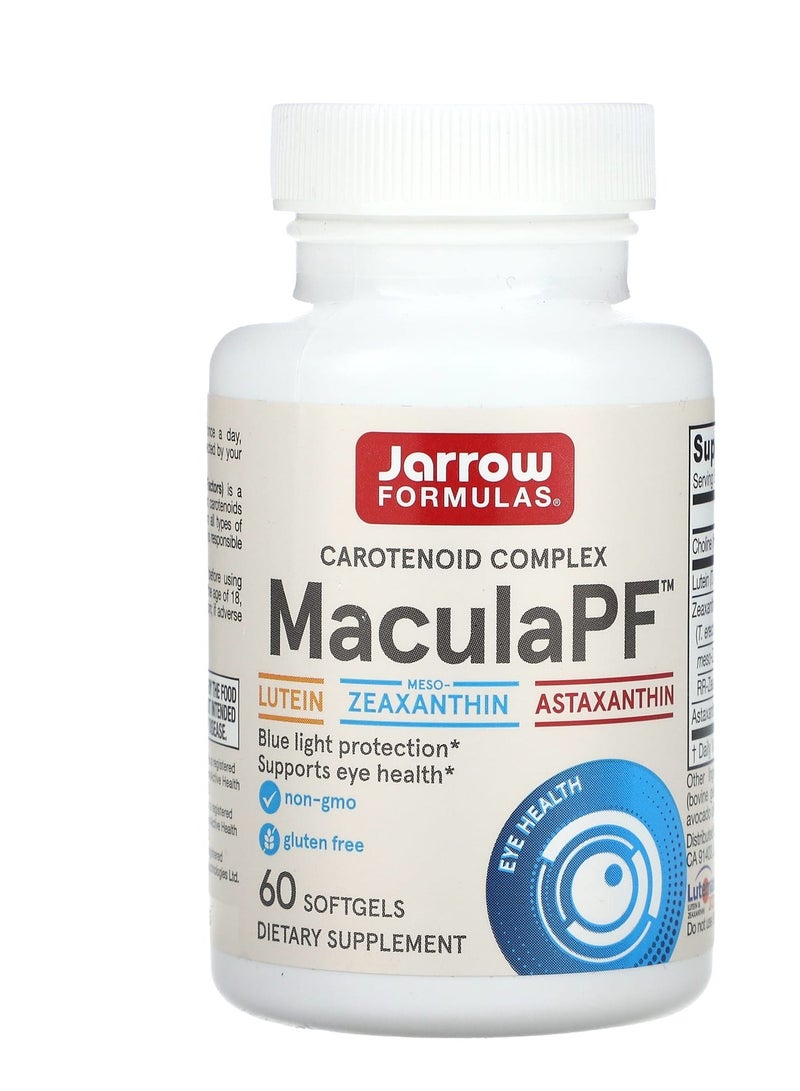 jarrow formulas MaculaPF, Carotenoid Complex, 60 Softgels