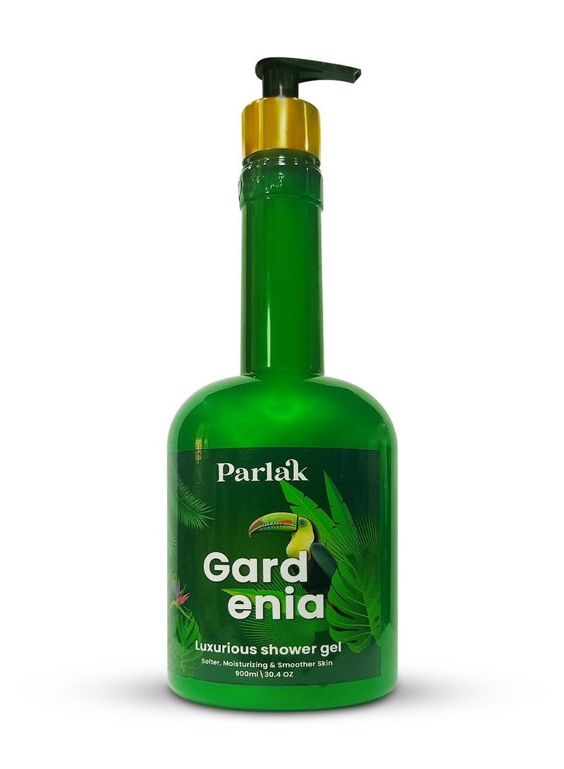 Parlak Parlak Gardenia Luxurious Shower Gel 900ml  - Image 1