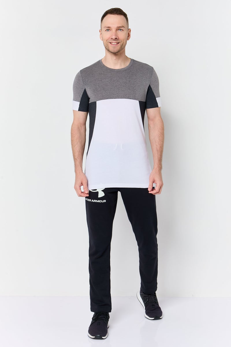 UNDER ARMOUR Men Fitted Short Sleeve Outdoor T-Shirt, Multicolor - Image 2