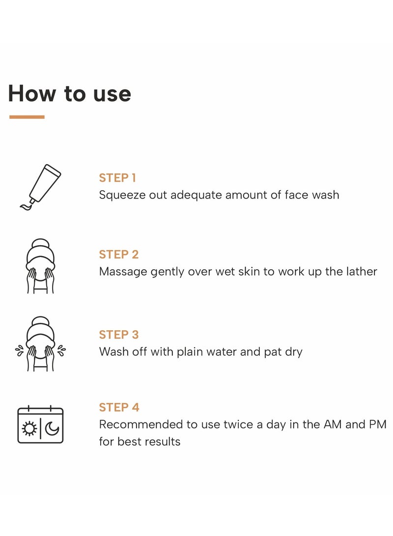 DERMATOUCH Bye Bye Pigmentation Face Wash || Anti Pigmentation Face Wash for Women/Men with Niacinamide, Kojic Acid, & Glutathione – 70G - Image 5