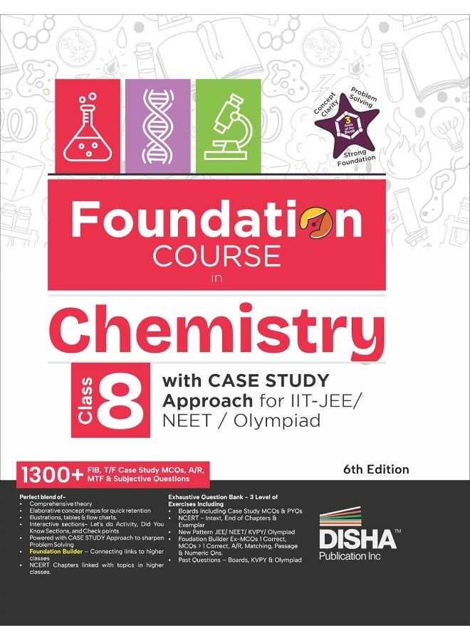 Foundation Course in Chemistry Class 8 with Case Study Approach for IIT JEE/ NEET/ Olympiad - 6th Edition - Image 1
