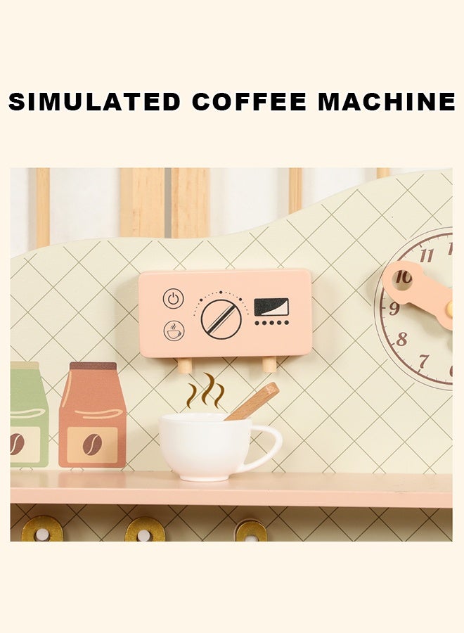 JSAITOYS Multifunctional Kitchen Toy Pretend Toy Pink Refrigerator Early Education Household Kitchen Food Toys - Image 4