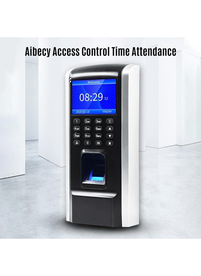Thoraya Fingerprint Time Clock ID Card Password Fingerprint Attendance Machine with Doorbell Function  - Image 4