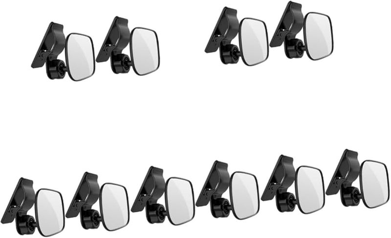 5 Pack Adjustable Car Rear View Mirror Enhanced Visibility Safety Cup Design Easy Installation All Vehicles - Image 1
