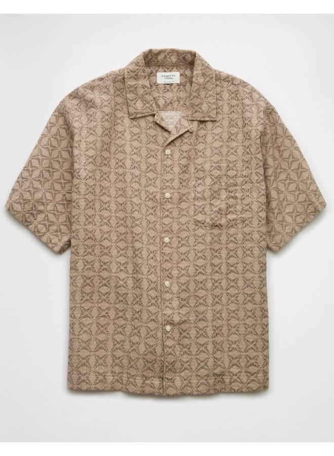 امريكان ايجل قميص  بأزرار مطبوع للمسبح - Image 3