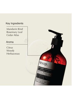 Aesop Aesop Reverence and Resurrection Aromatique Hand Wash Set | Gently Cleanses, Exfoliates, and Leaves Hands Smooth, Purified, and Refreshed | 16.9 Oz  - Image 3