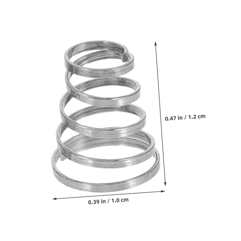 Stainless Steel Bike Skewer Springs 12pcs Wheel Hub Replacement for Mountain Road Bikes - Image 3