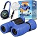 Promora Binoculars for Kids Perfect Toy for Little Boys and Girls Extensive Set Incl Magnifying Glass Compass Powerful Magnification 8X21 3 to 12 Year Old Kids for Toddler - Image 3