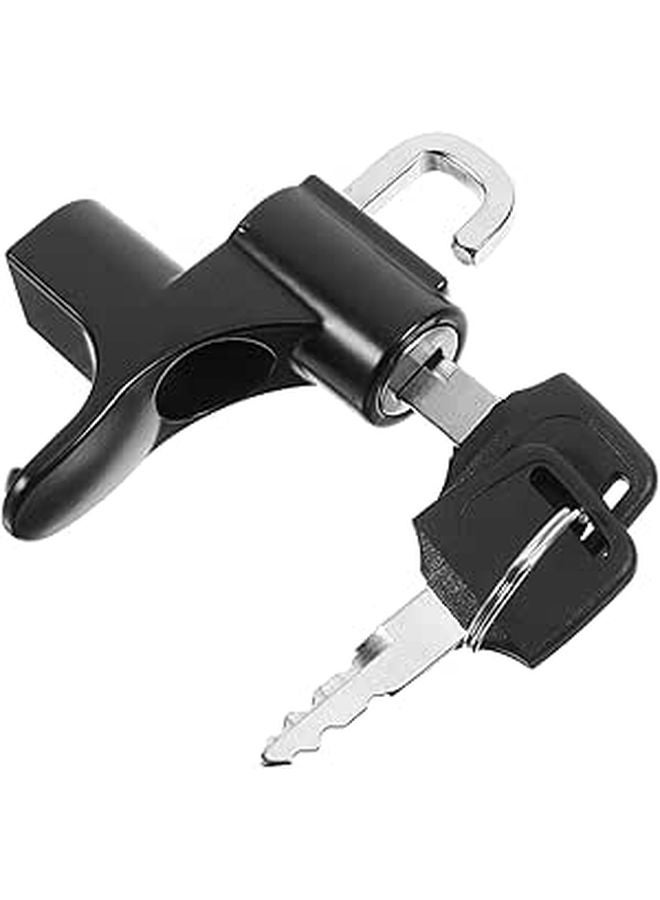Compact Lightweight Helmet Lock for Scooters Motorcycles Easy Carry Security - Image 1