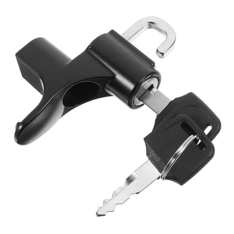 Compact Lightweight Helmet Lock for Scooters Motorcycles Easy Carry Security - Image 2