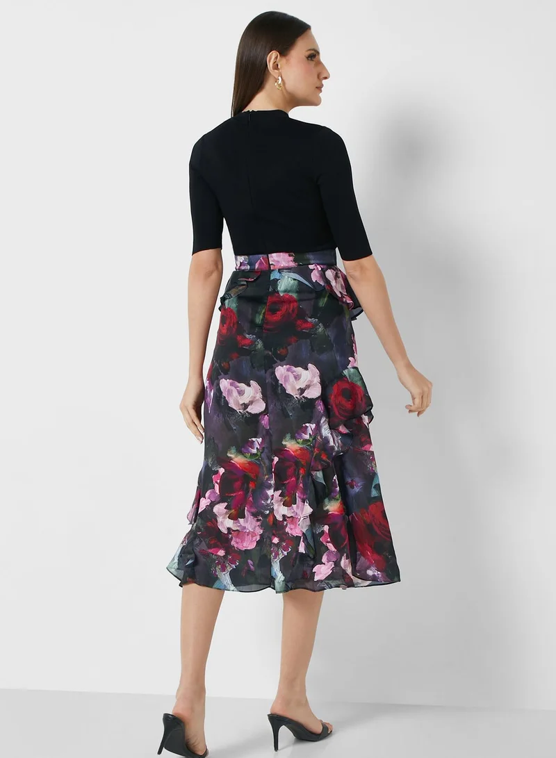 Ted Baker Knitted Fitted Dress