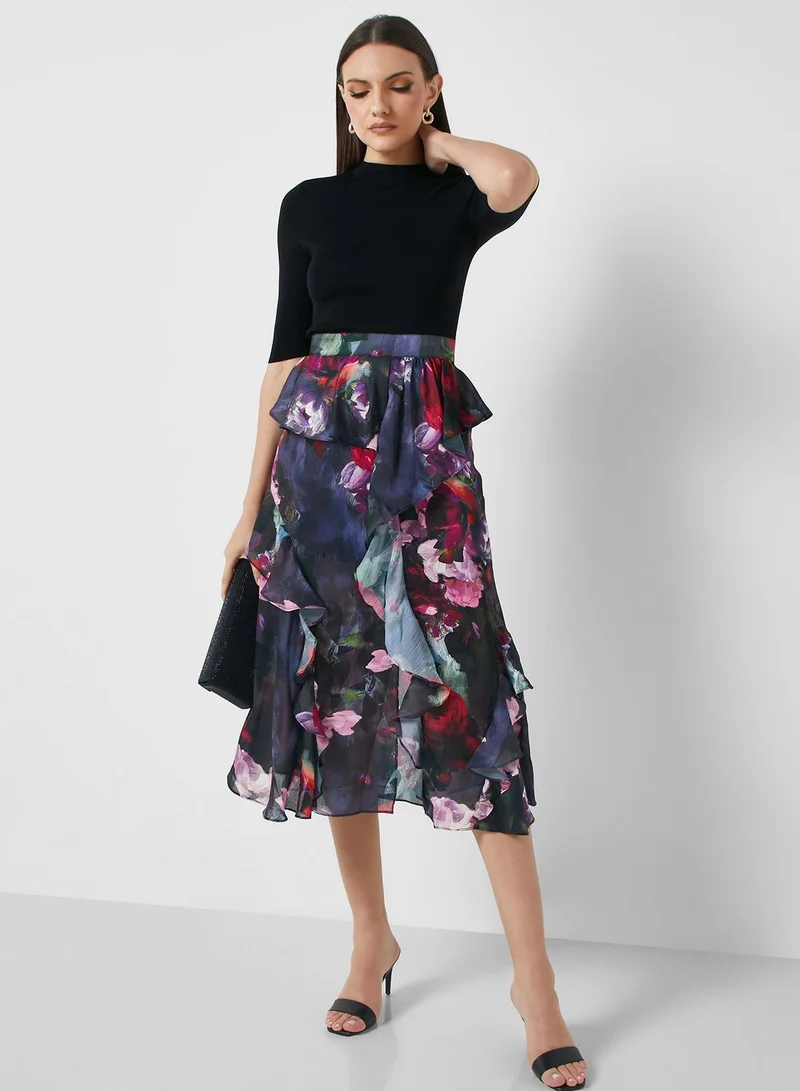 Ted Baker Knitted Fitted Dress
