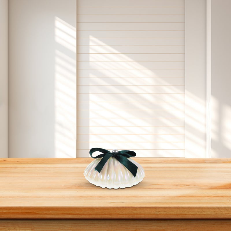 8pcs Sea Shell Boxes: Seashell Wedding Favor Boxes with Ribbon Decoration - Romantic Holders for Guests Bridal Shower Souvenirs Engagement - Image 3