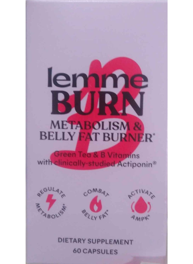 Lemme, Burn, Metabolism & AMPK Activator, 60 Vegan Capsules - Image 2