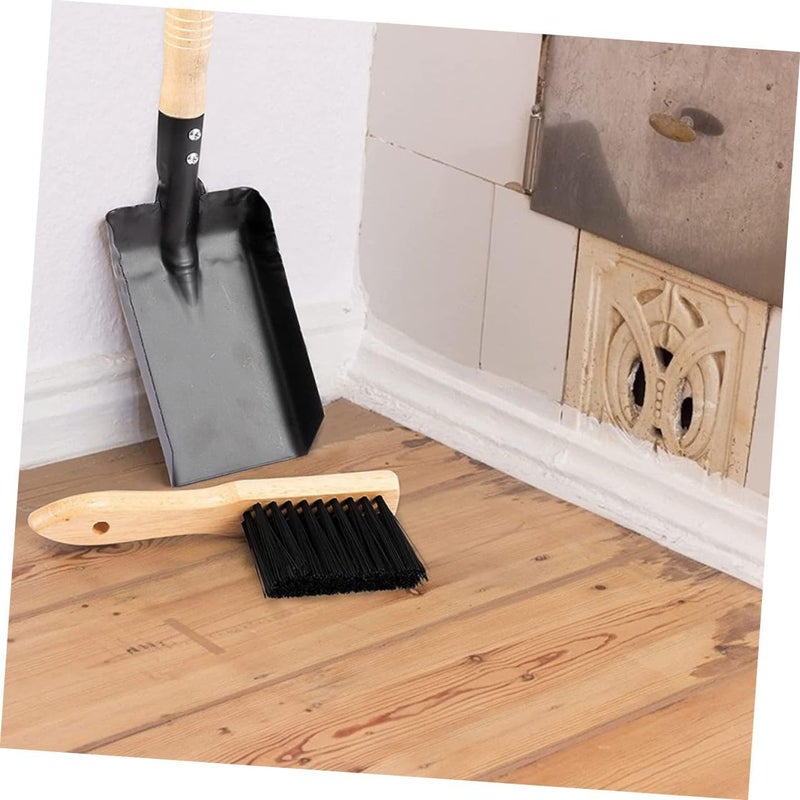 Fireplace Accessories Kit Stove Cleaning Broom Shovel Gloves Wood and Easy Handling - Image 5