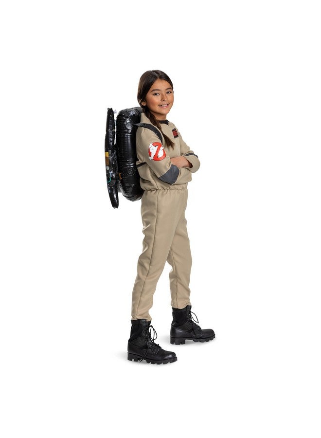 Disguise Ghostbusters Kids Costume, Offiical Ghostbusters Frozen Empire Halloween Costume Jumpsuit, Child Size (4-6) - Image 2