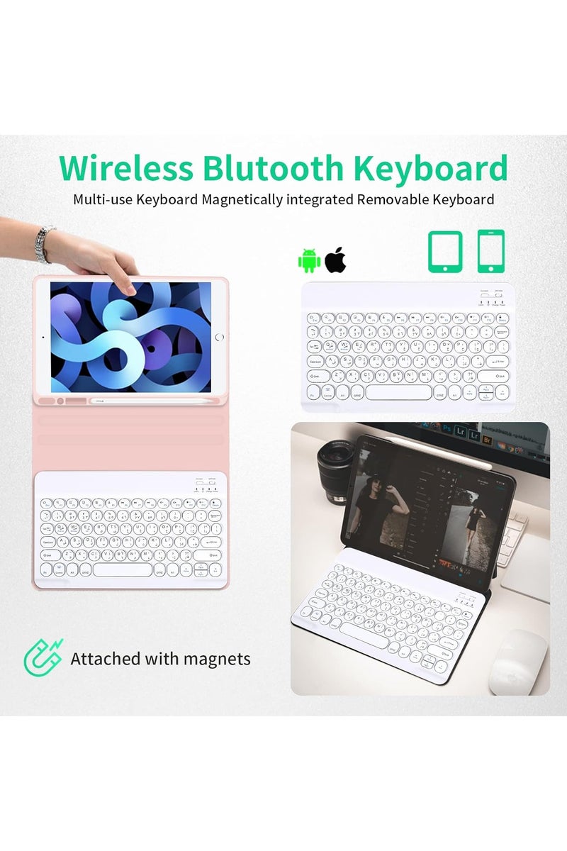 iPad Keyboard Case with Mouse, Arabic and English Letters, for iPad 10th Gen 10.9 inch 2022 / 11th Gen 11 inch 2025 A16 - Image 3