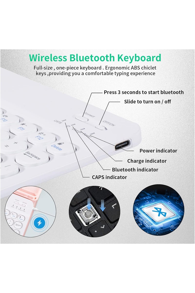 iPad Keyboard Case with Mouse, Arabic and English Letters, for iPad 10th Gen 10.9 inch 2022 / 11th Gen 11 inch 2025 A16 - Image 2