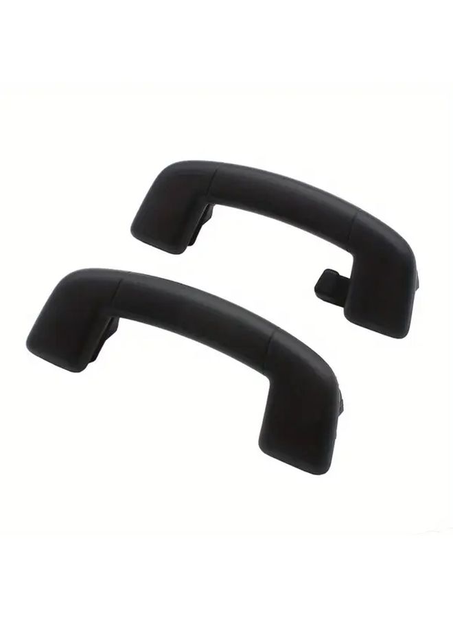 Black Roof Folding Handle Armrest Front Rear Left Right Car Interior Accessory - Image 3