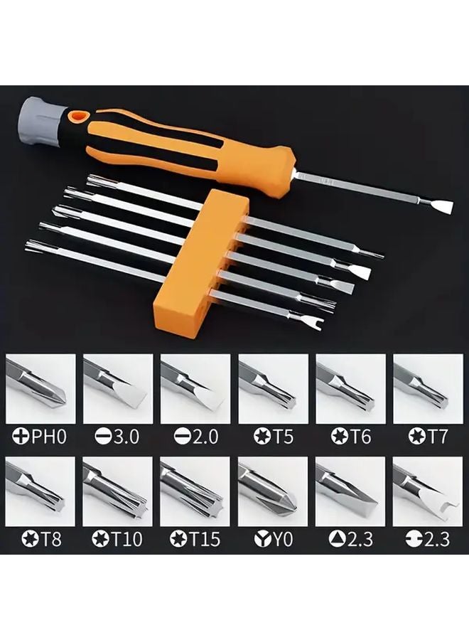 12 في 1 مجموعة مفك براغي مزدوجة الغرض مثقاب متعدد الوظائف للهواتف الذكية والأجهزة اللوحية - Image 3