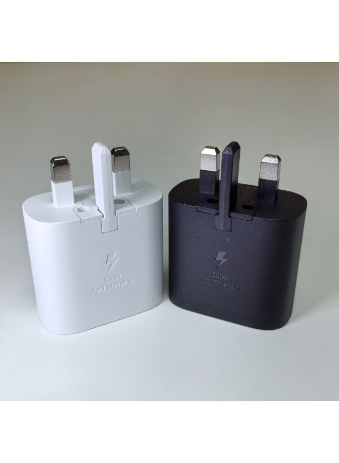 25W سوبر سريع الشحن محول السفر ، شاحن الجدار USB-C (لا كابل متضمن) ، أسود - Image 4