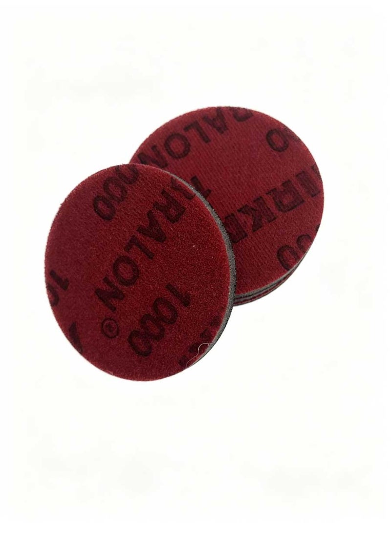 Mirka 3 Inch 77mm Foam Sanding Discs Sponge Headlight Auto Polish 3 Pcs - Image 1